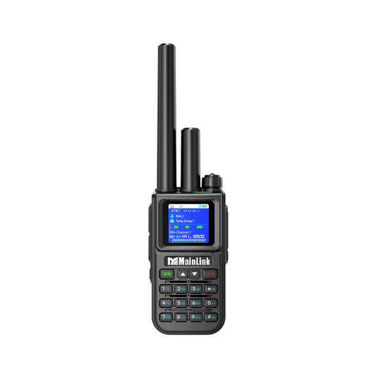 10W Power Radio Dual Band Radio Type-C Charging Portable Walkie Talkie Long Range Ham Transceiver