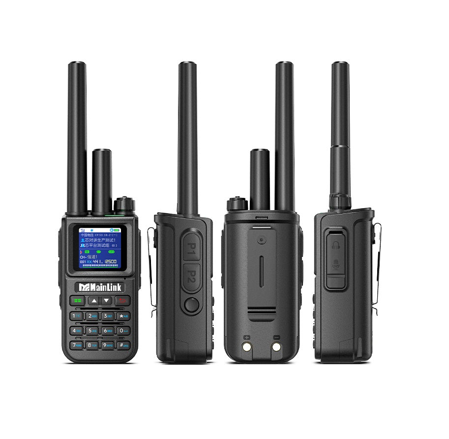 10W Power Radio Dual Band Radio Type-C Charging Portable Walkie Talkie Long Range Ham Transceiver