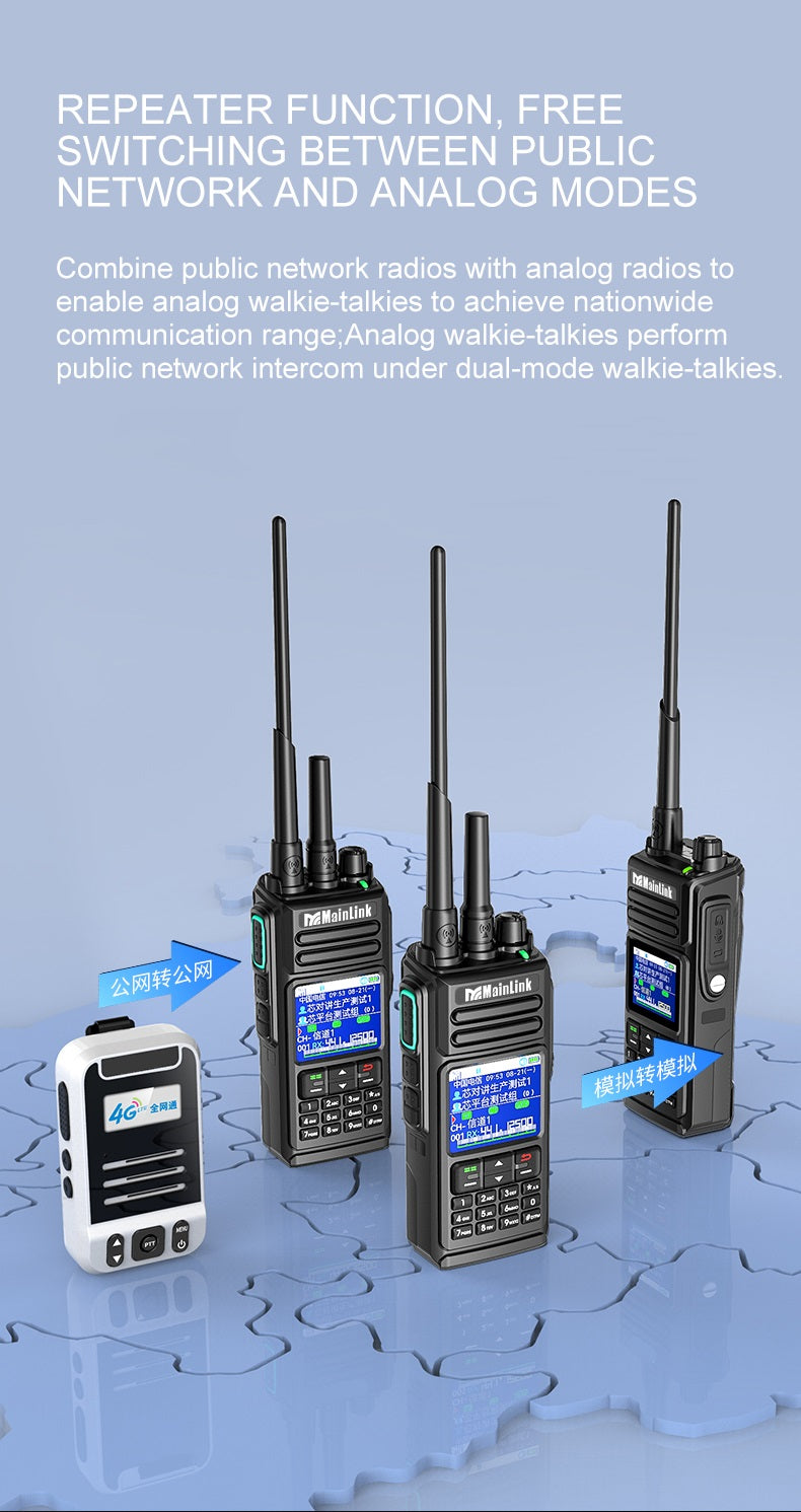 4G Dual Mode Walkie Talkie