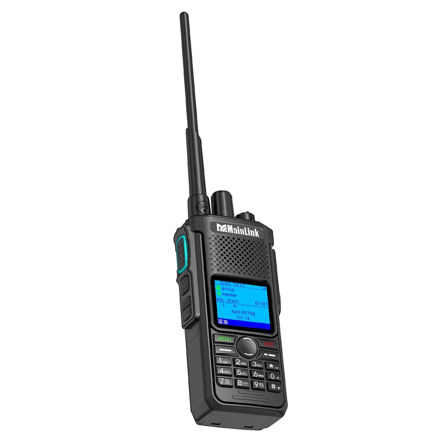 DMR Analog 4G Dual Mode POC Walkie Talkie