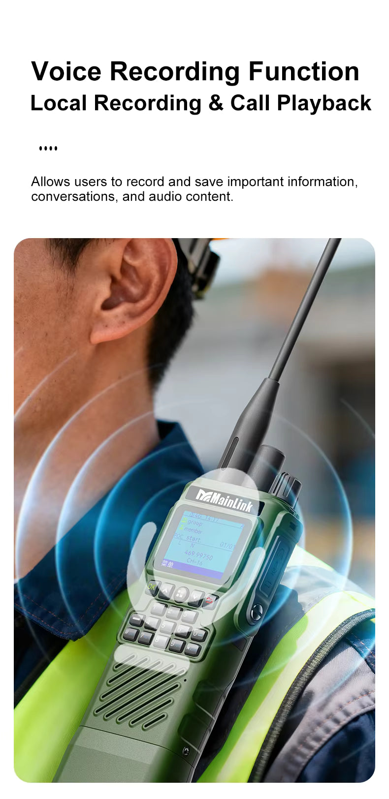 Dual Mode 4G POC DMR Walkie Talkie