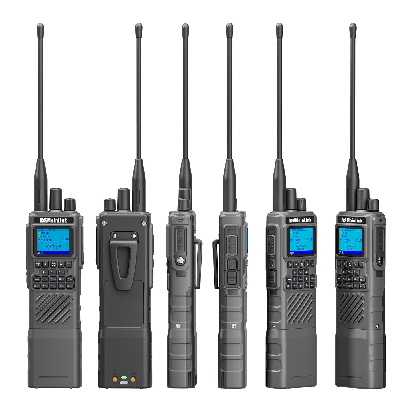 Dual Mode 4G POC DMR Walkie Talkie