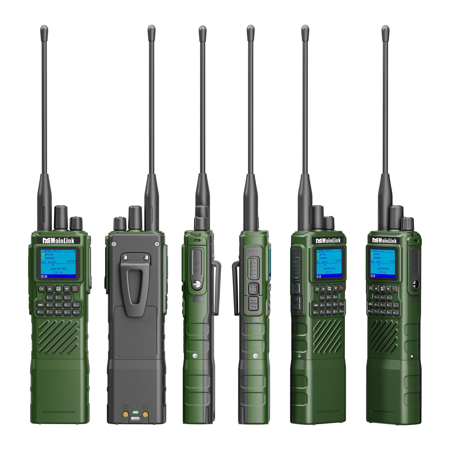 Dual Mode 4G POC DMR Walkie Talkie