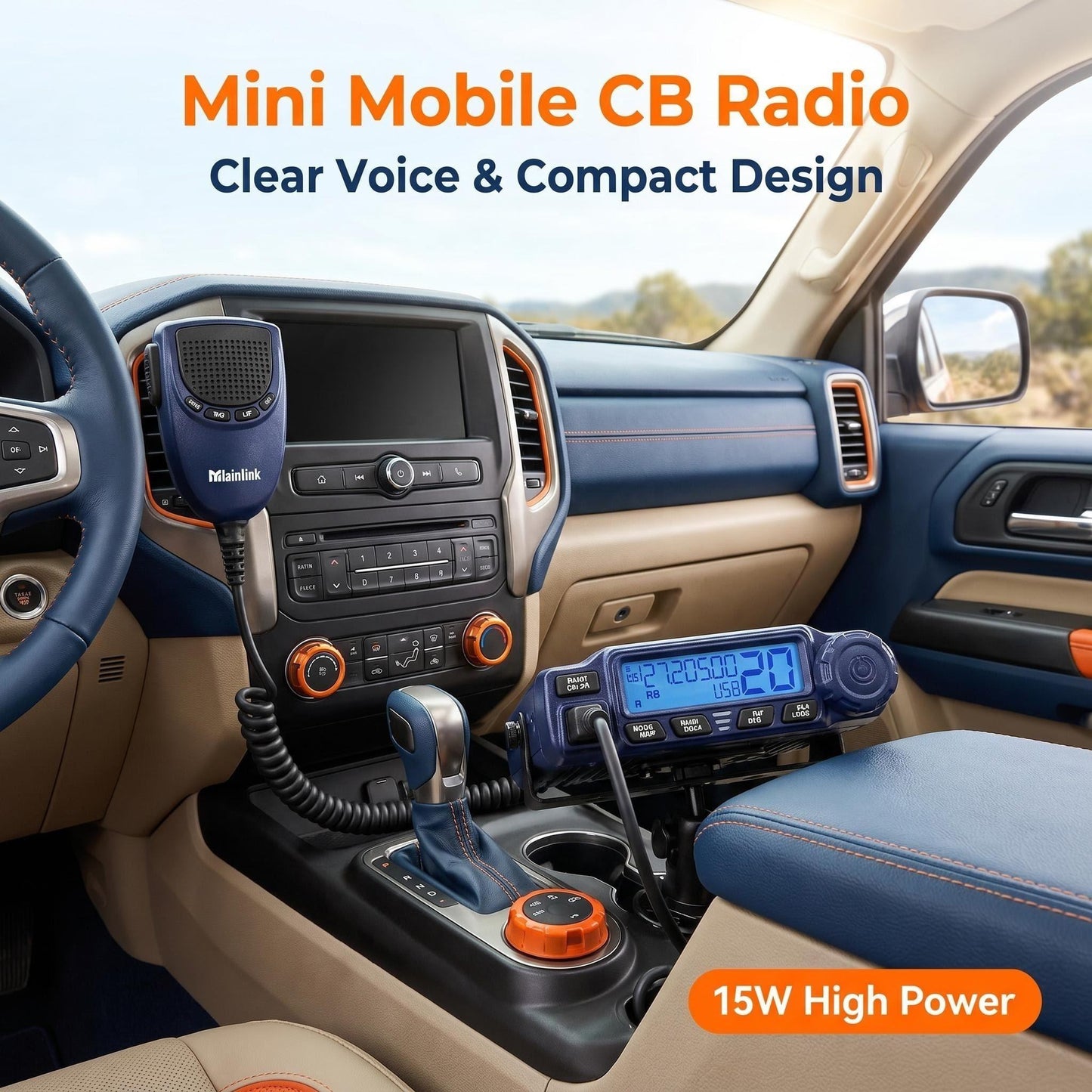 Mini Mobile CB Radio