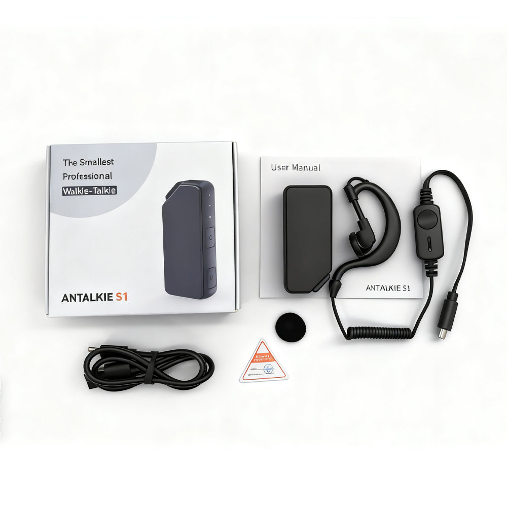 Mini Earhook Walkie Talkie