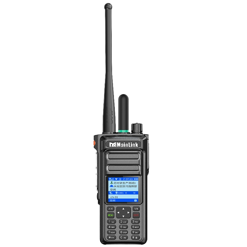 Dual Walkie Talkie 4G UHF VHF Dual Band Cellular Radio Hybrid System